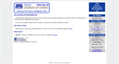 Desktop Screenshot of hillcrestchurchofchrist.com